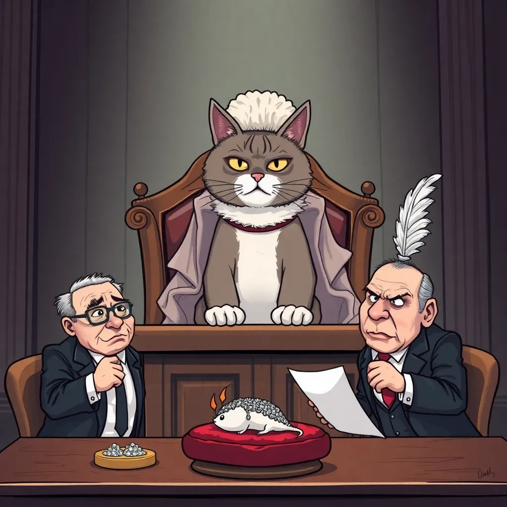Nation Mesmerized as Legal Battle Erupts Over Cat's $800 Million Trust Fund