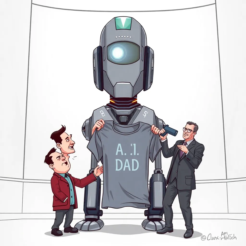 Musk's Openai Suit Reveals Battle Over Who Gets to Print 'A.i. Dad' T-Shirts