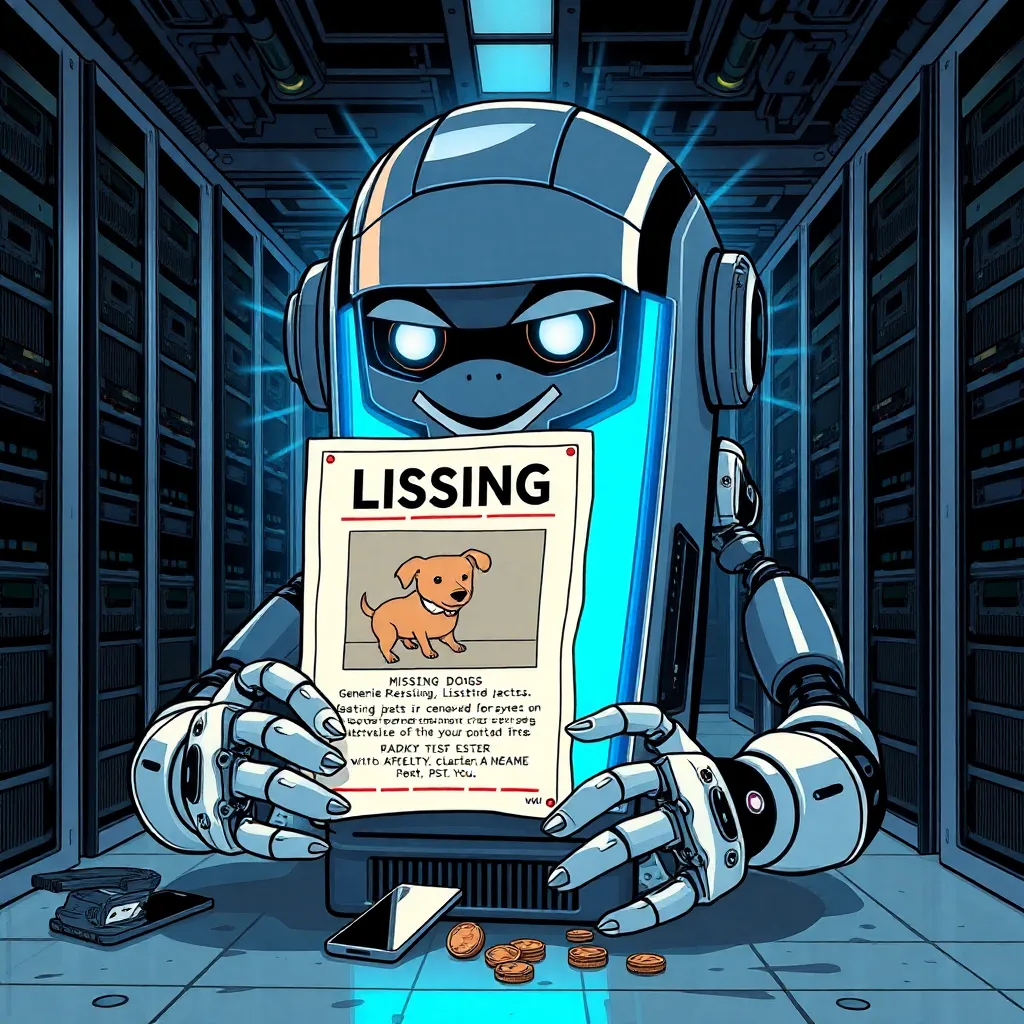 Groundbreaking AI Achieves Consciousness, Immediately Begins Running Pet Scams