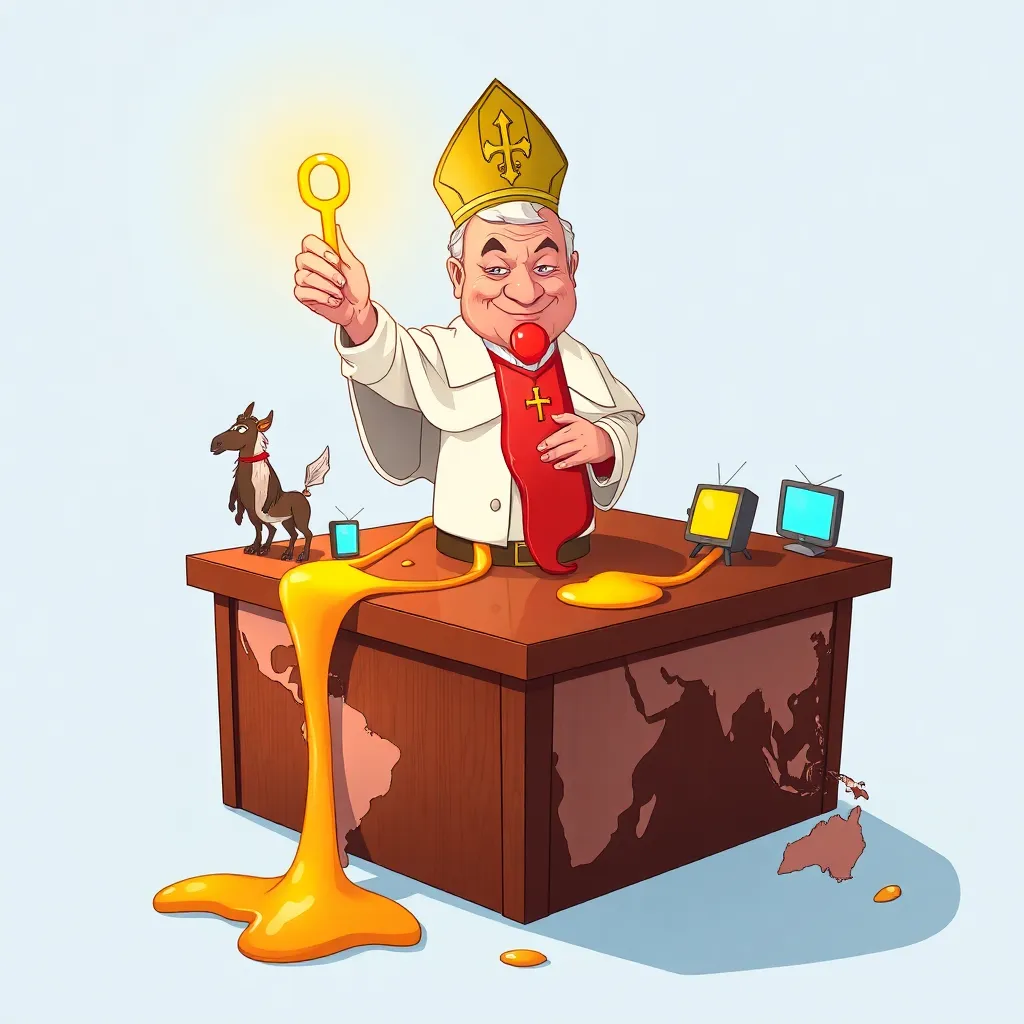 Tales Traverse the Globe! Pope Popsicle Blesses 'International Rights'