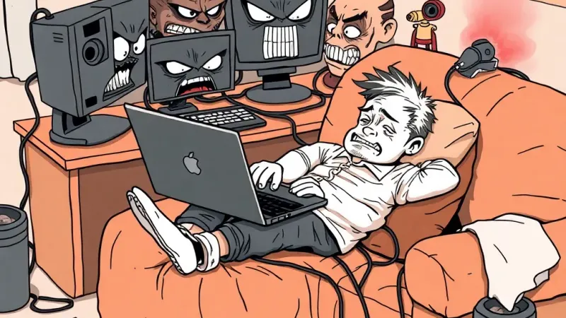 7 Signs Your "Work From Home" Setup Has Achieved Sentience (and Might Be Planning Your Demise)