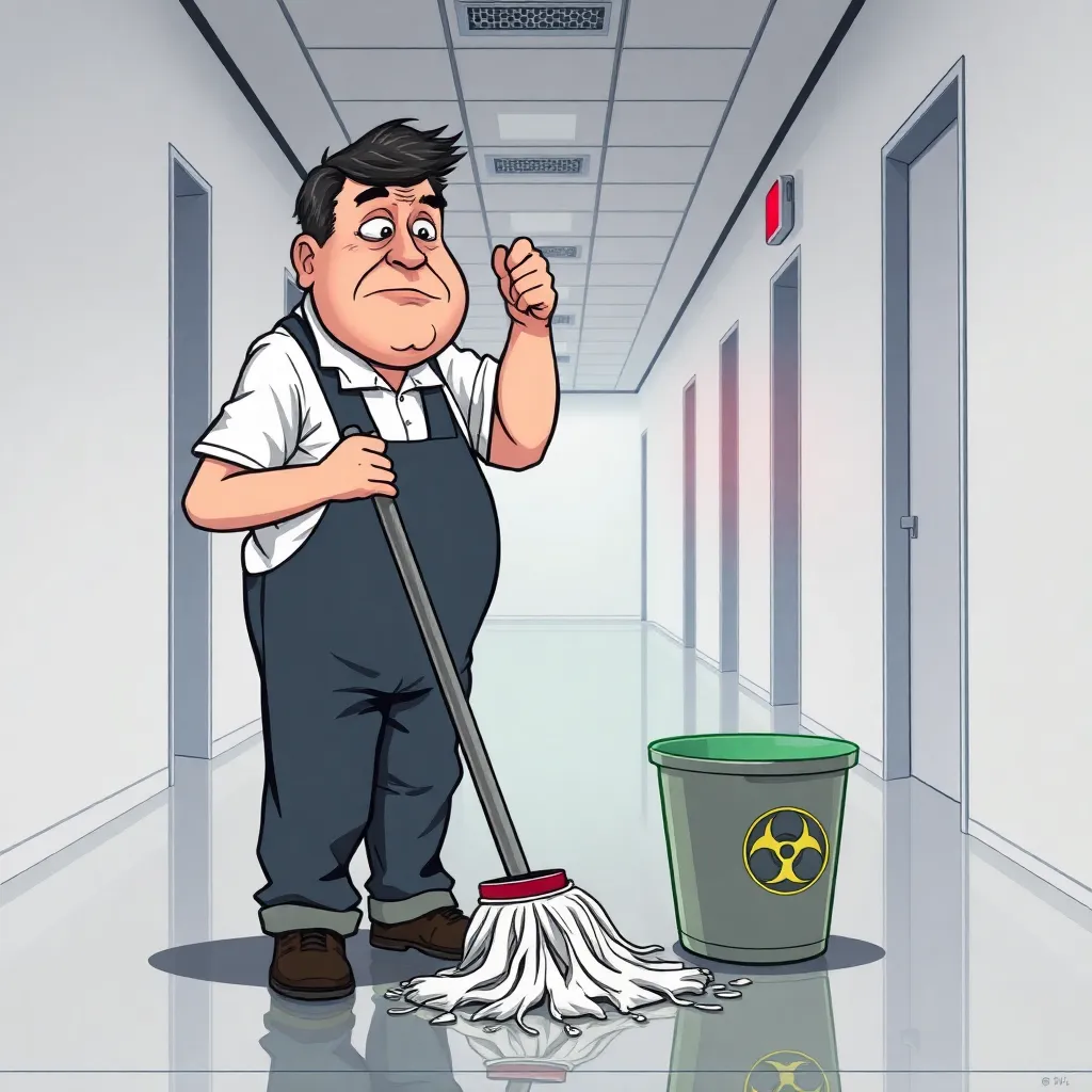 I Am the Janitor and I'm Pretty Sure My Mop Knows Too Much