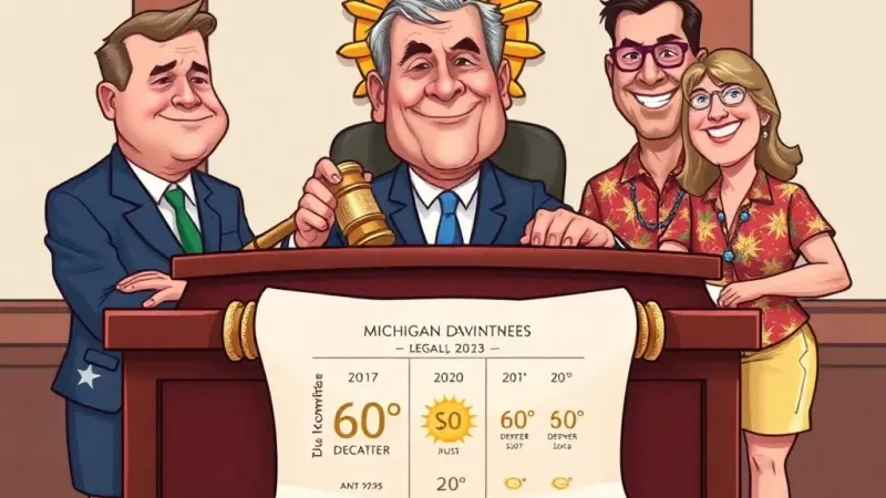 Michigan Residents Demand Politicians Make 60-Degree December Permanent