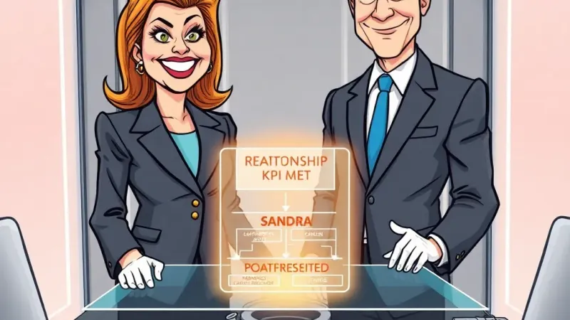 PR Firm Announces Couple's Strategic Uncoupling Met All KPI Targets