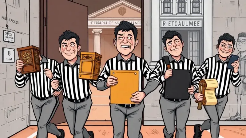 High School Refs Departing for 'More Artisanal Forms of Public Humiliation'