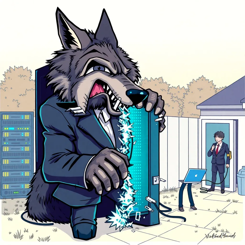 An Open Letter to the Lead Alpha Wolf of Oregon, Specifically the One Currently Eyeing My Backyard as Prime Real Estate