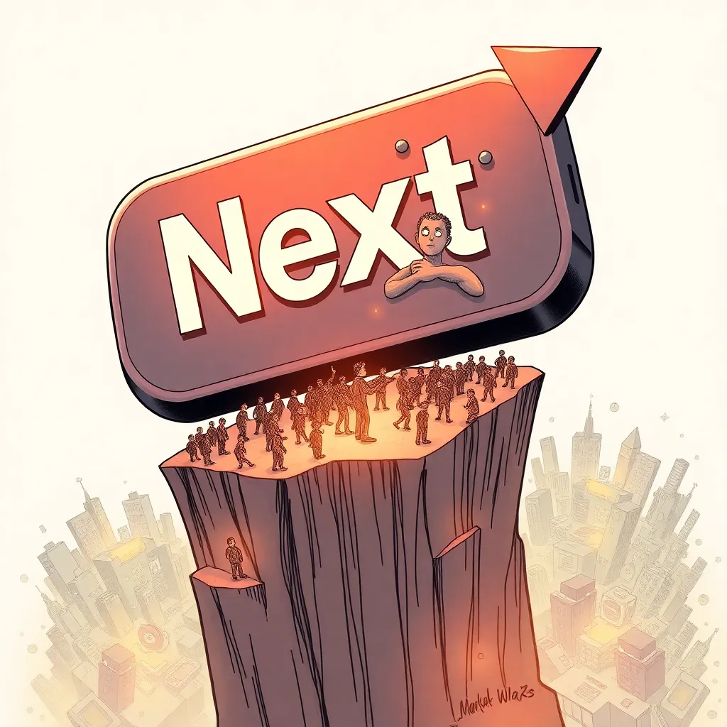 I Am the 'Next' Button and I'm Sick of Your Progress