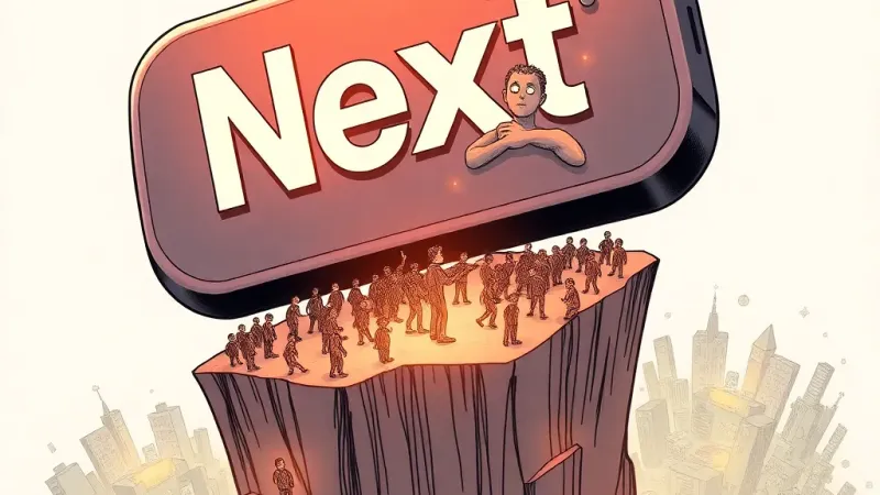 I Am the 'Next' Button and I'm Sick of Your Progress