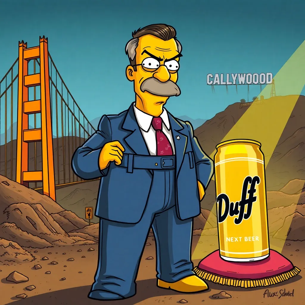 California to Subsidize "the Simpsons Movie 2" as Essential Cultural Infrastructure