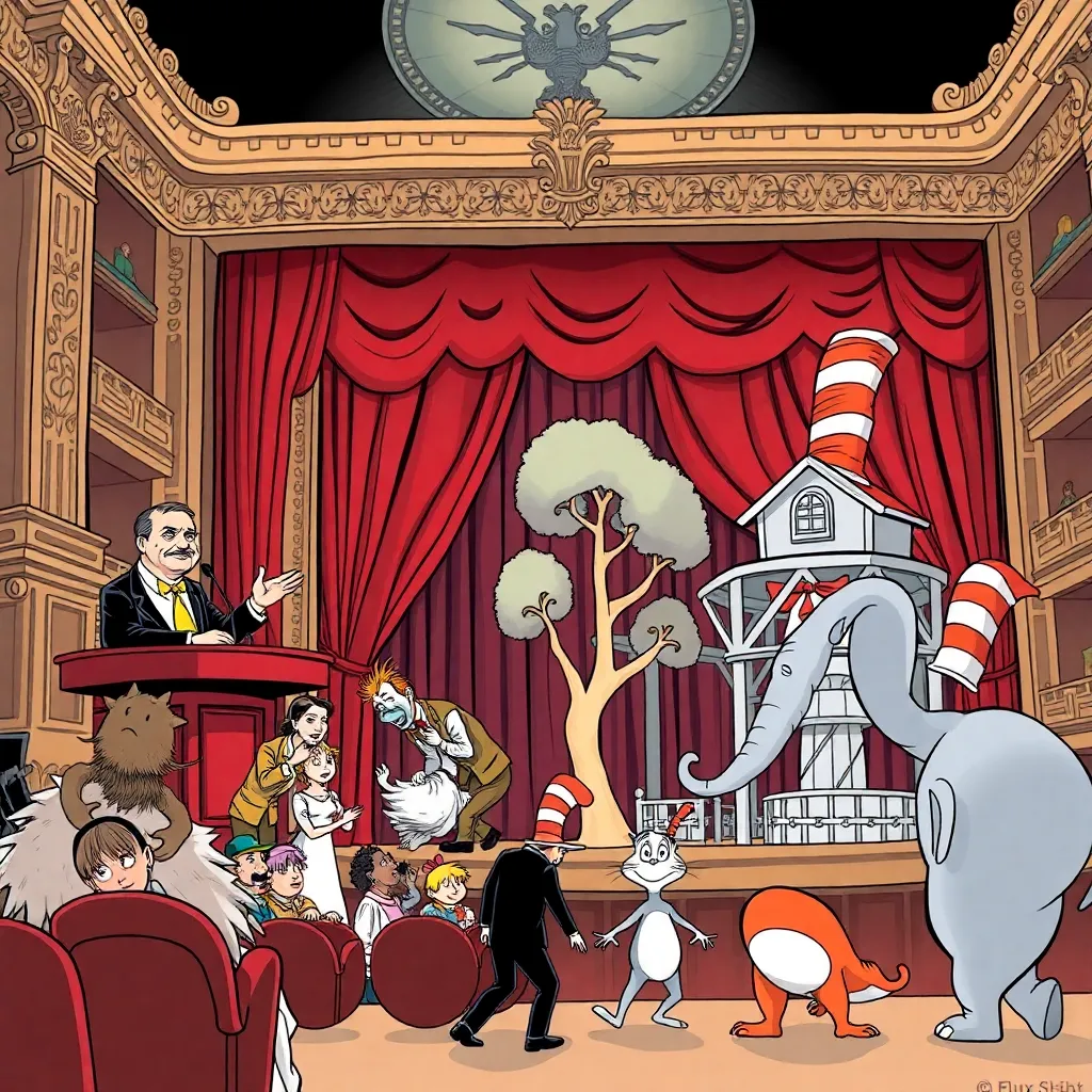Nation’s Cultural Institutions Mandated to Produce ‘seussical’ Annually