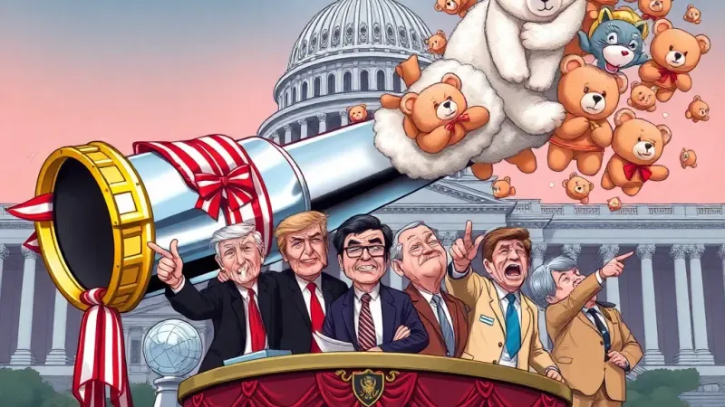 US Capital Deploys 1,000 Teddy Bears, Citing 'Unprecedented Soft Power'