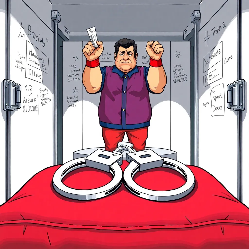 I Am Maduro's Handcuffs, and My Moment of Glory Was Just a Soldier's Sports Bet
