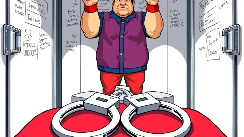I Am Maduro's Handcuffs, and My Moment of Glory Was Just a Soldier's Sports Bet