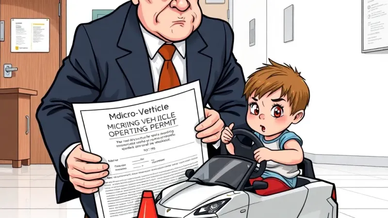 Regulators Reclassify 'Ride-On Toys' as 'Micro-Vehicles,' Require Licensing