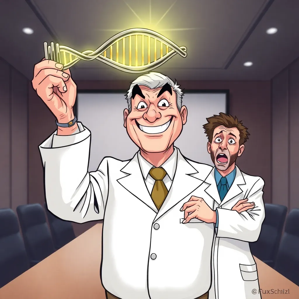 Scientists Recreate DNA Helix, Private Equity Already Rebranding It as 'Synergy Coil'