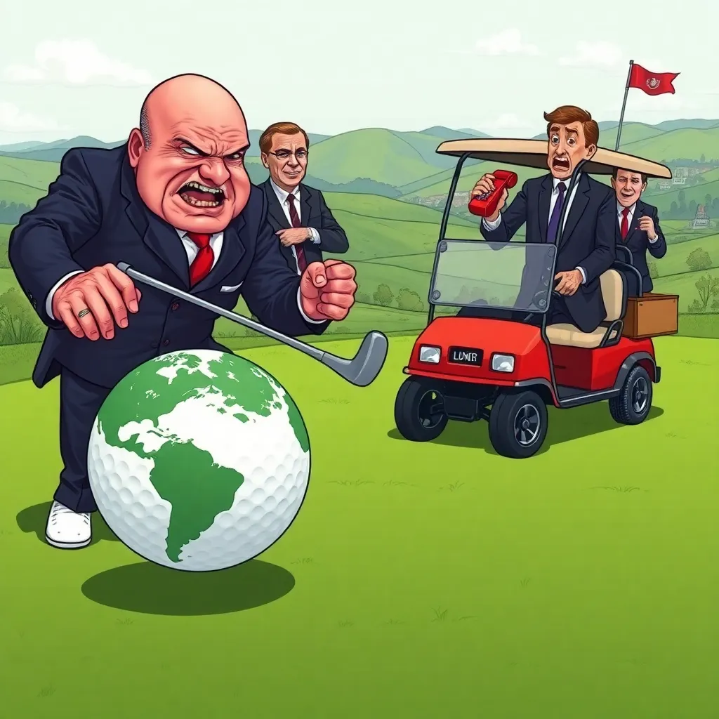 7 Unmistakable Signs Your Golf Misconduct Has Reached 'International Incident' Levels