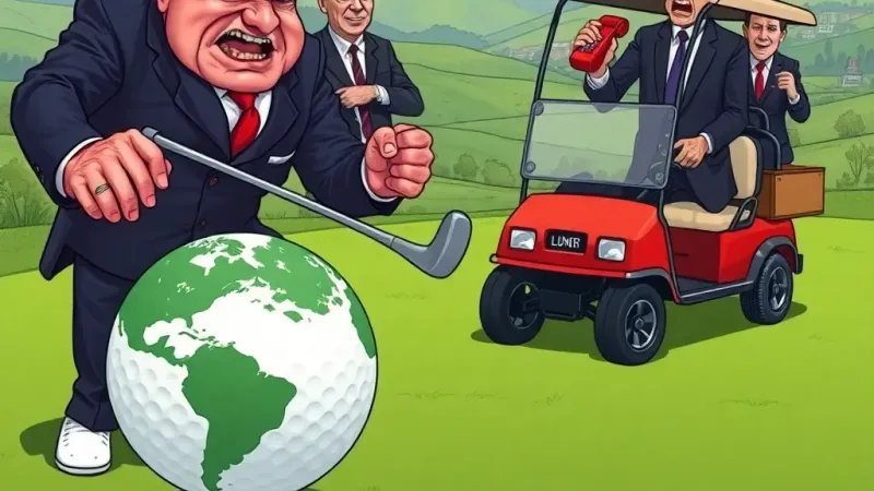 7 Unmistakable Signs Your Golf Misconduct Has Reached 'International Incident' Levels