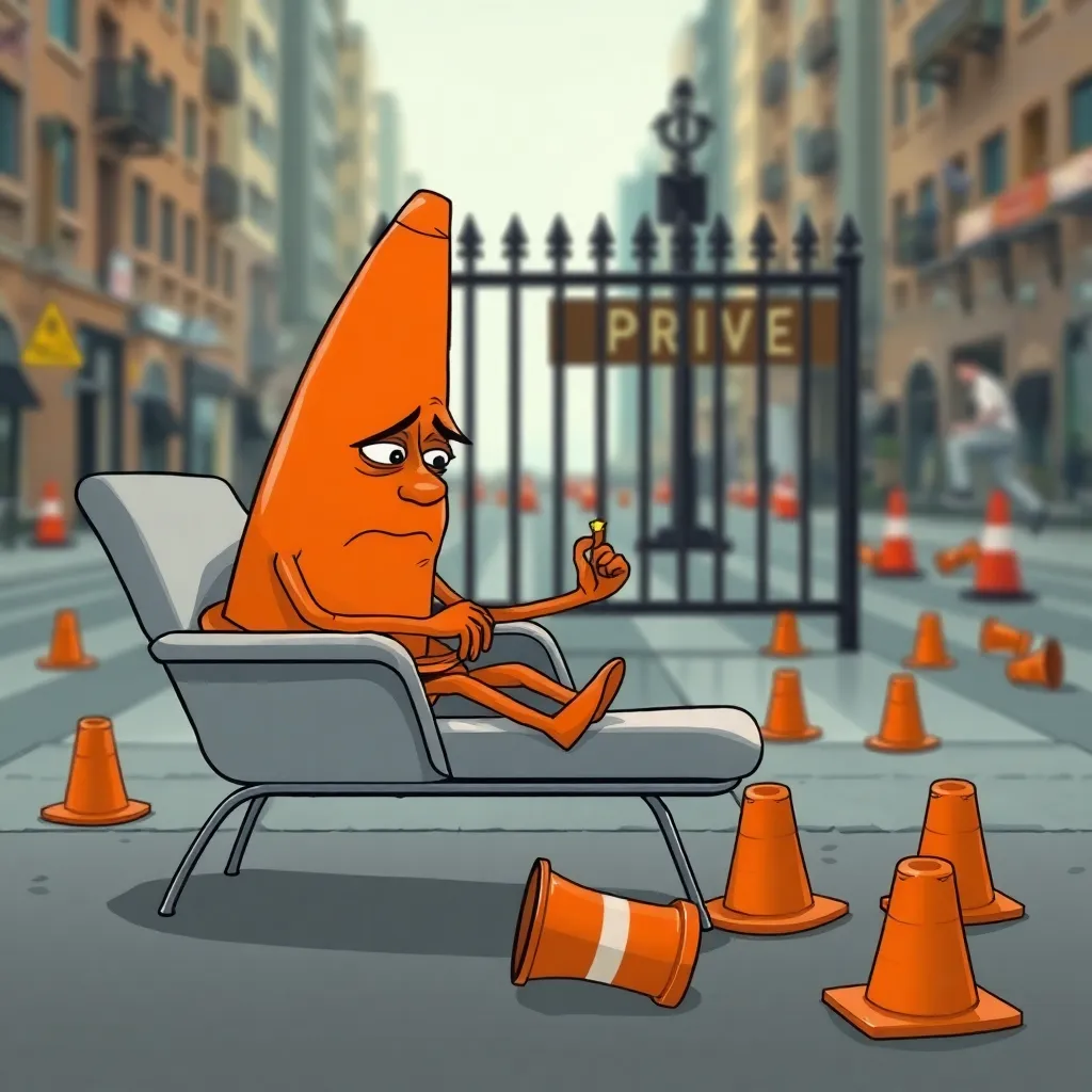 I Am a Traffic Cone and Your Ignorance Is My Existential Crisis