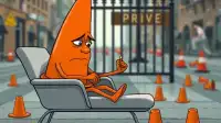 I Am a Traffic Cone and Your Ignorance Is My Existential Crisis