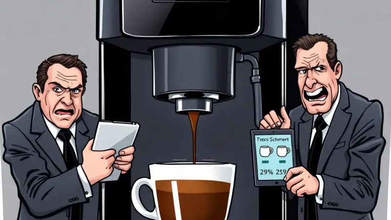 Marvell Tech Shares Dive as New Corporate Coffee Machine Reports 3ms Pour Delay