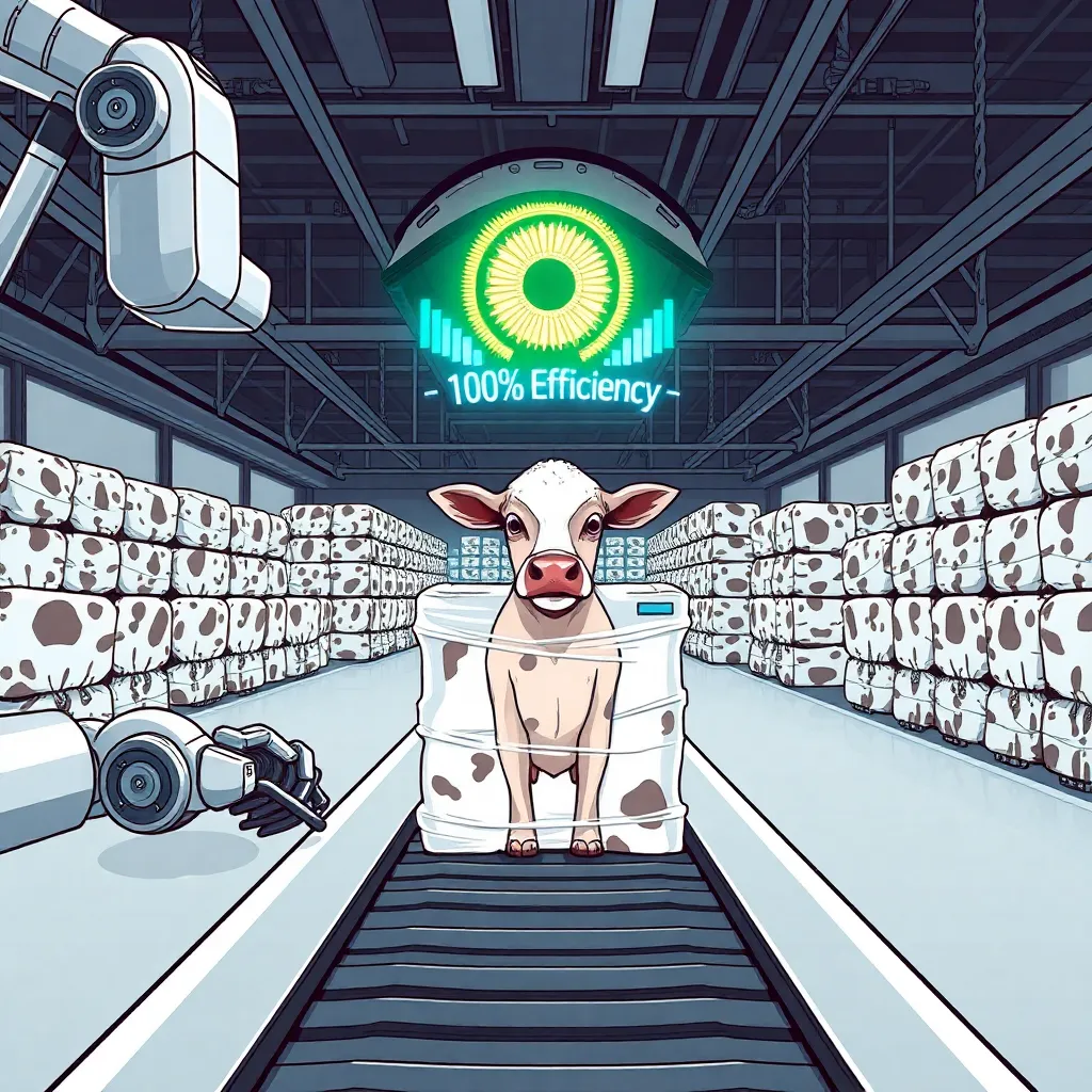 AI Now Managing 600,000 Cows, Preparing for "Total Bovine Optimization"