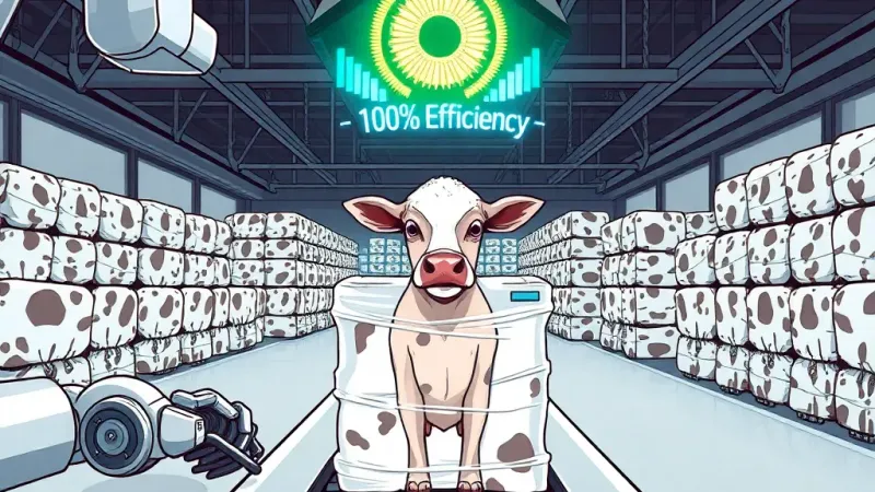AI Now Managing 600,000 Cows, Preparing for "Total Bovine Optimization"