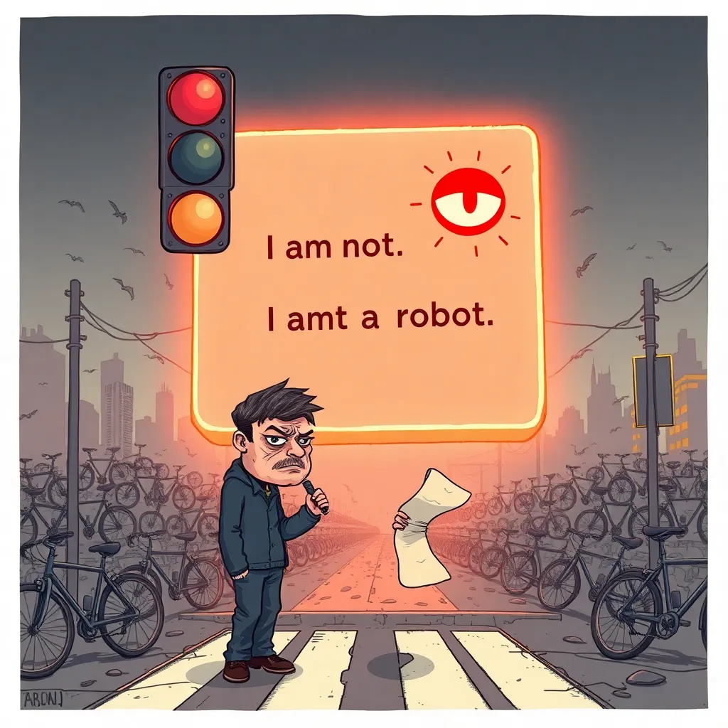An Open Letter to the 'Confirm You Are Not a Robot' CAPTCHA