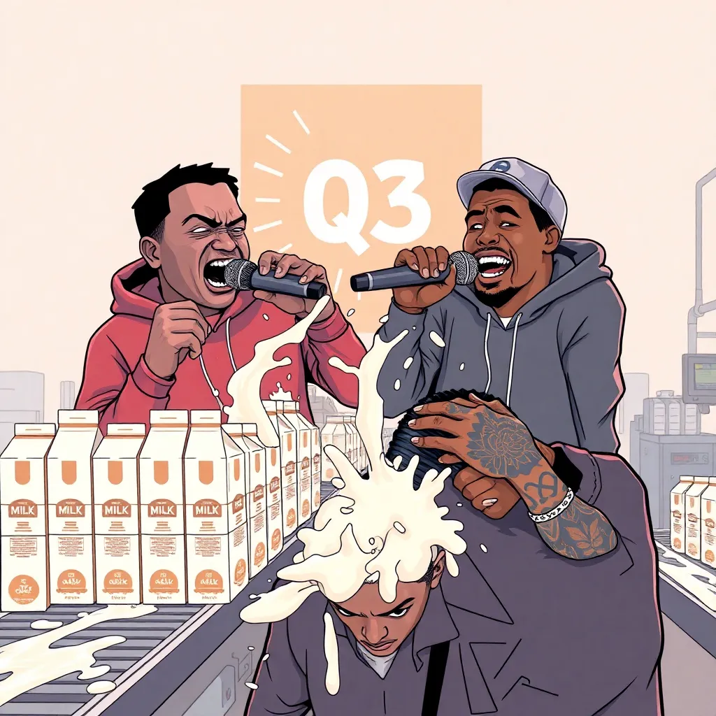Underground Rap Beef Threatens Global Supply Chain of Artisanal Oat Milk