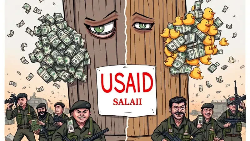 I Am a USAID Crate and I'm Pretty Sure I'm Funding Both Sides of Every Conflict