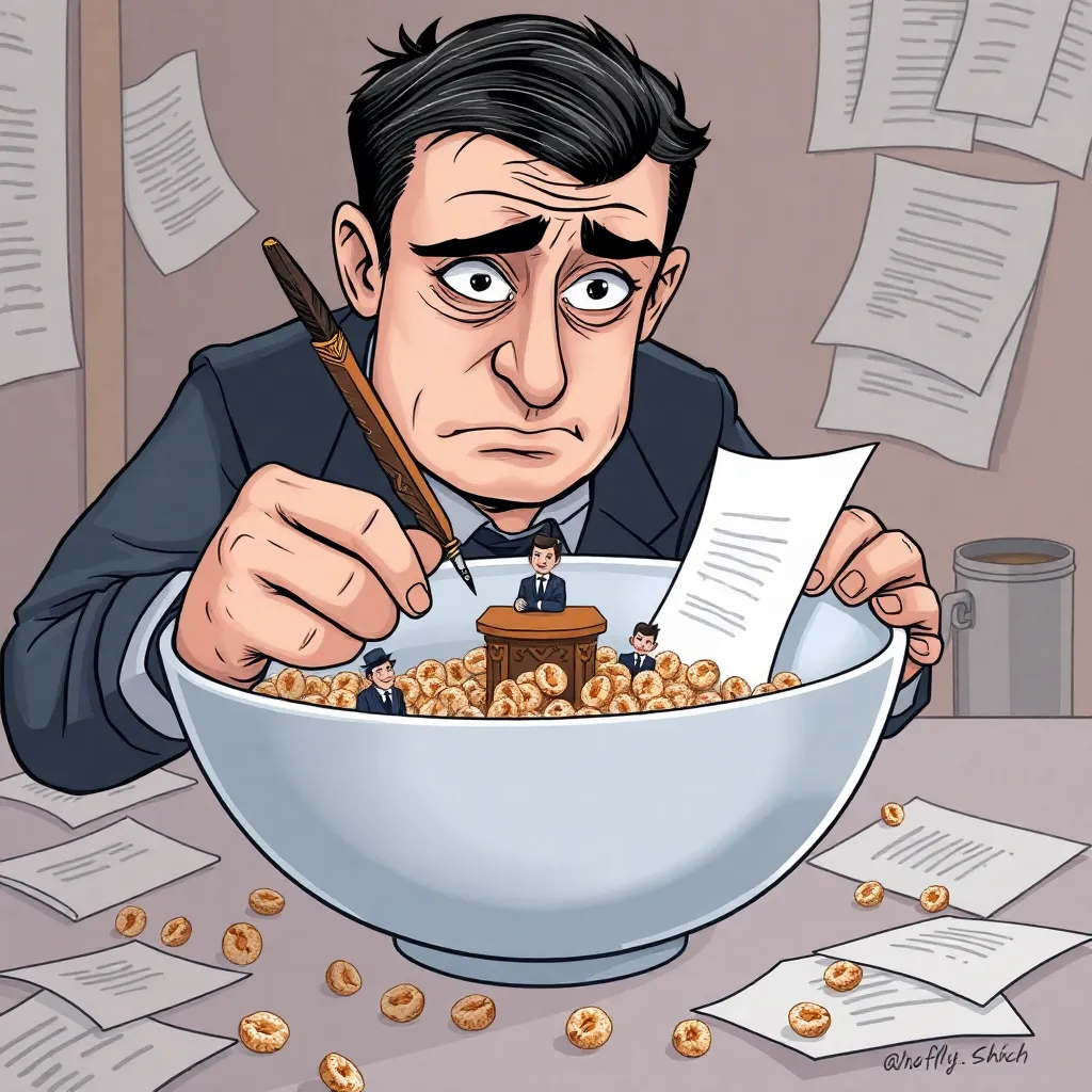 An Open Letter to the Smallest Crumb of Hope Left in My Cereal Box