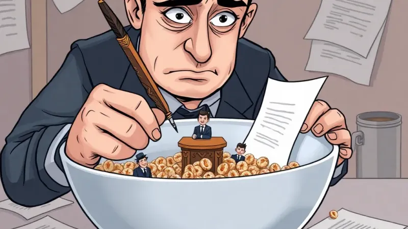 An Open Letter to the Smallest Crumb of Hope Left in My Cereal Box