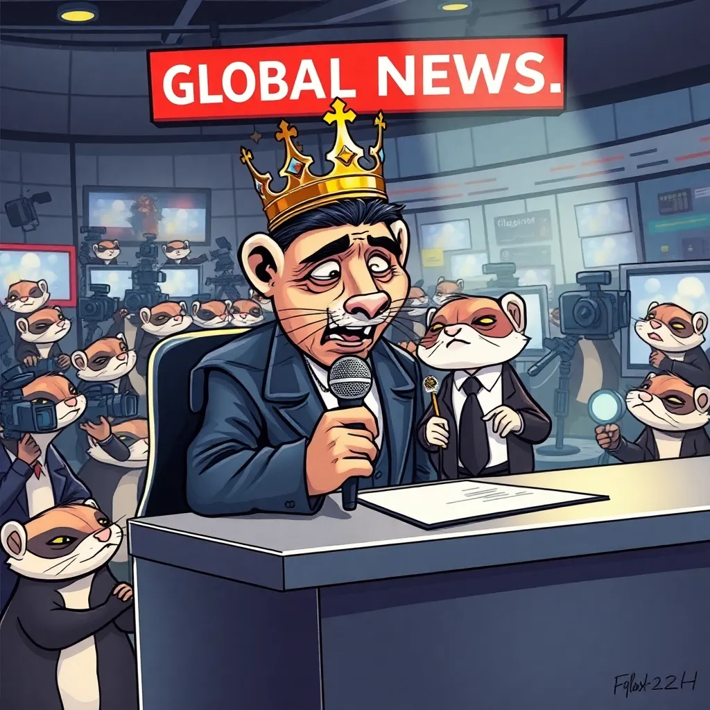 King Charles 'Visibly Distressed' by Ferrets During Associated Press Visit