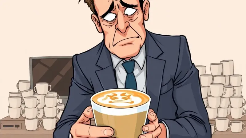 7 Alarming Signs Your Coffee Habit Has Achieved Sentience