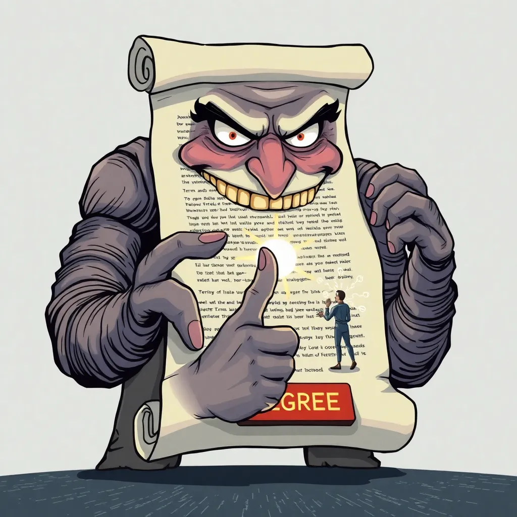 I Am the Terms and Conditions Agreement and I Possess Your Soul (Because You Clicked 'Agree')