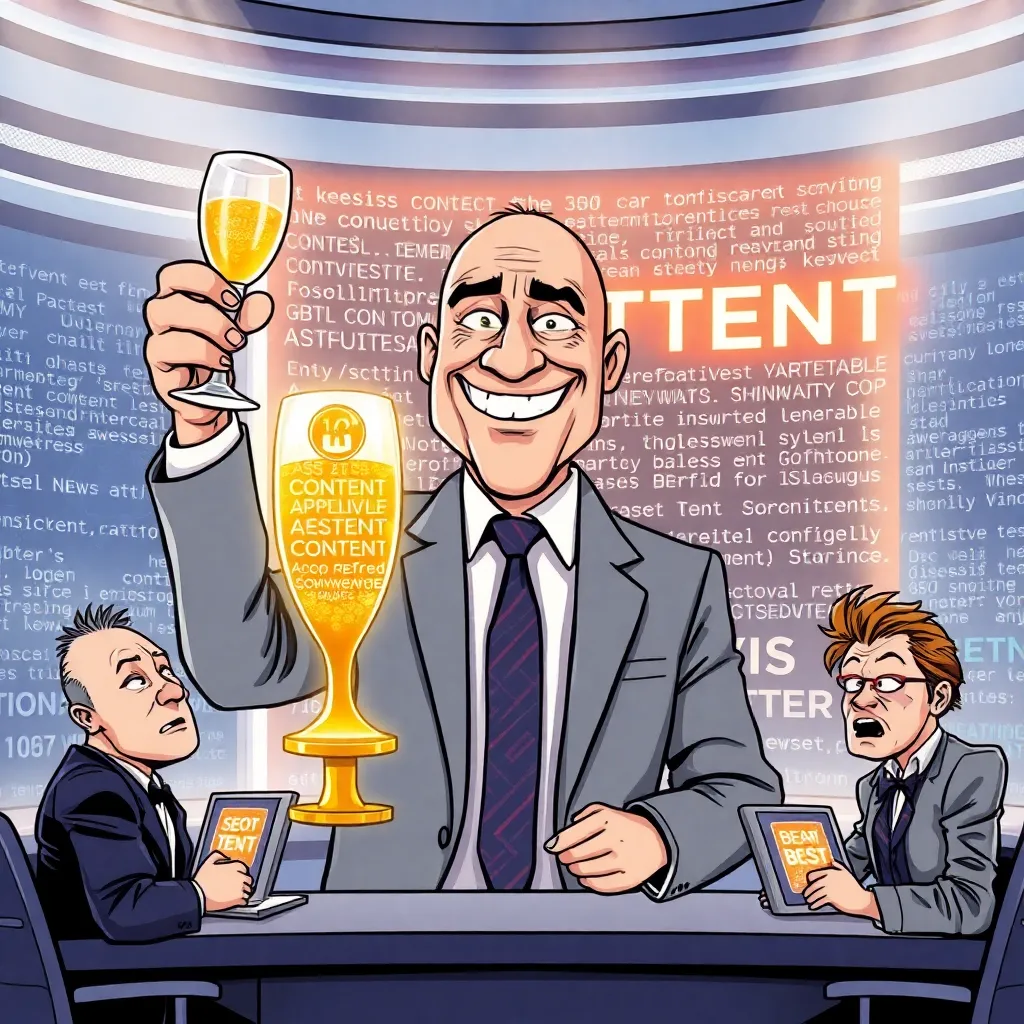 Major News Outlet Celebrates Successful Launch of Bot-Generated SEO Clickbait Headlines.