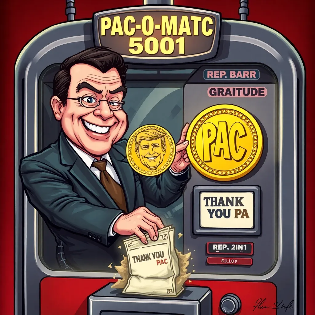 Rep. Barr's Campaign Launches New 'Thank You, President Trump' PAC Minutes After Endorsement
