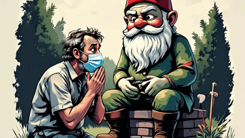 An Open Letter to the Ponderous Garden Gnome Guarding 17th Street