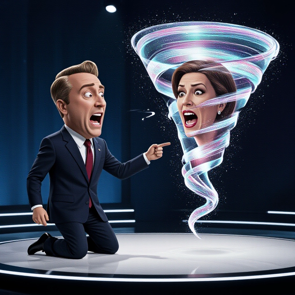 AG Candidate Horrified by Opponent's Revolutionary Use of 'Campaign Spin'
