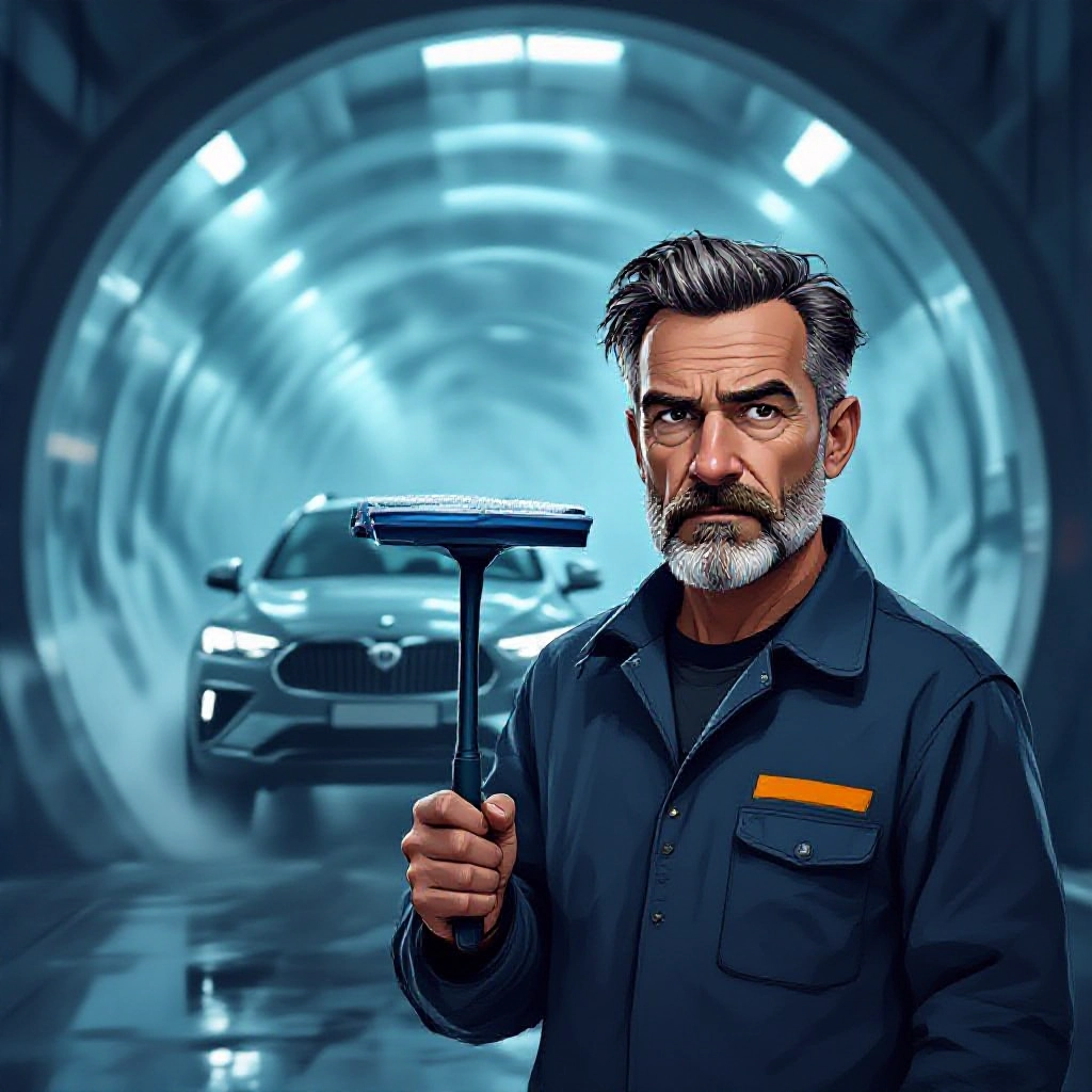 I Am the Car Wash Squeegee Wielder and I Know Your Filthiest Secrets