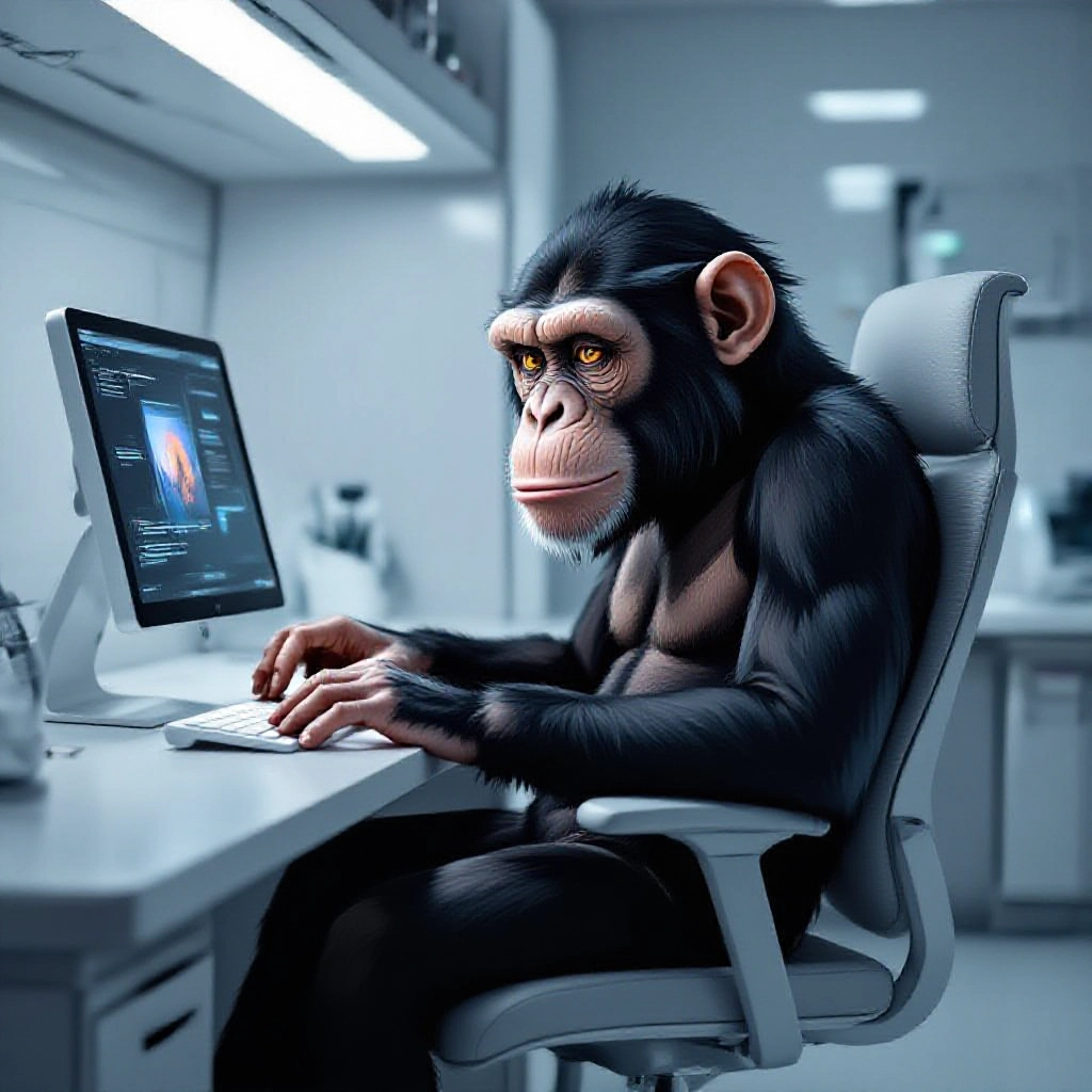 Scientists Confirm Monkeys Will Also Scroll for Mildly Intriguing Updates