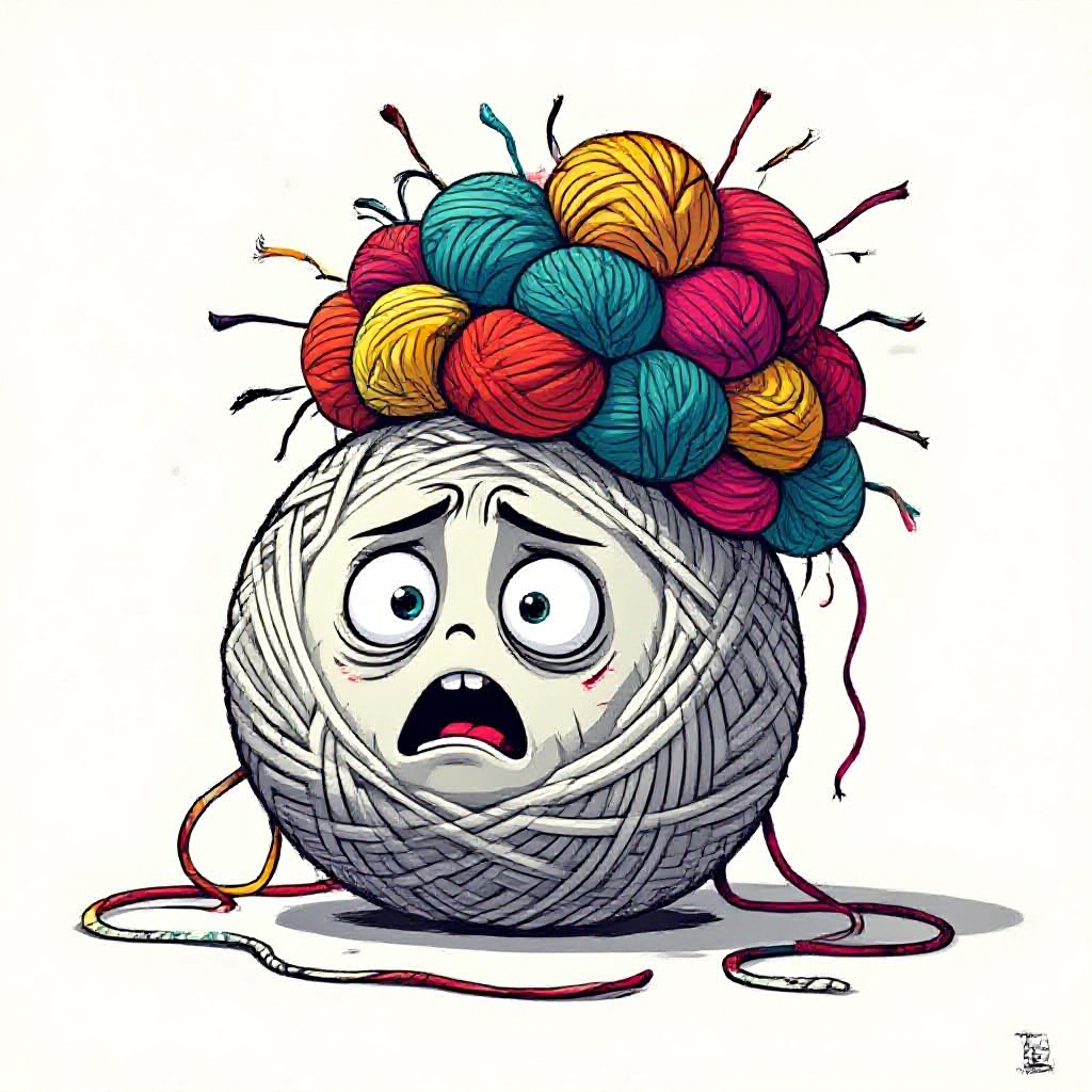I Am the 'Charming Yarn' and My Existence Is a Tangled Mess