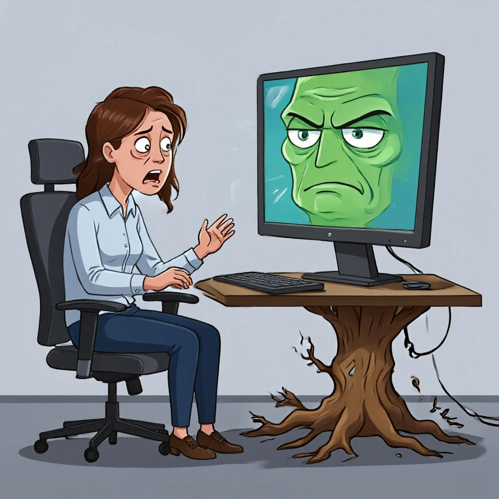 7 Blurry Signs Your Home Office Has Achieved Sentience and Demands Rent