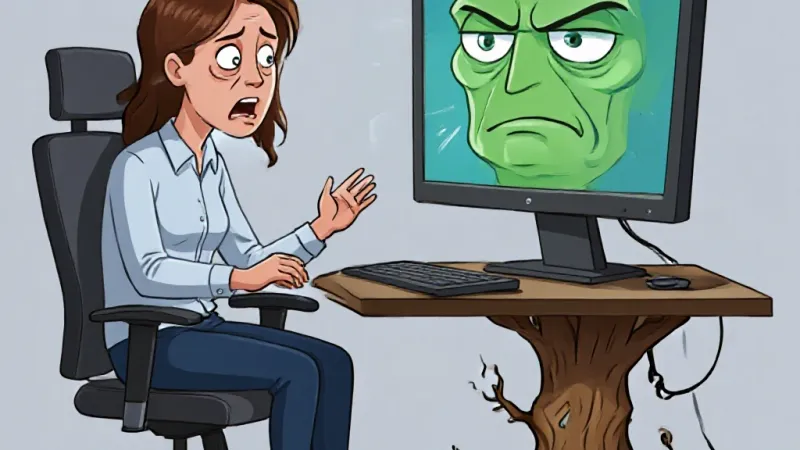 7 Blurry Signs Your Home Office Has Achieved Sentience and Demands Rent