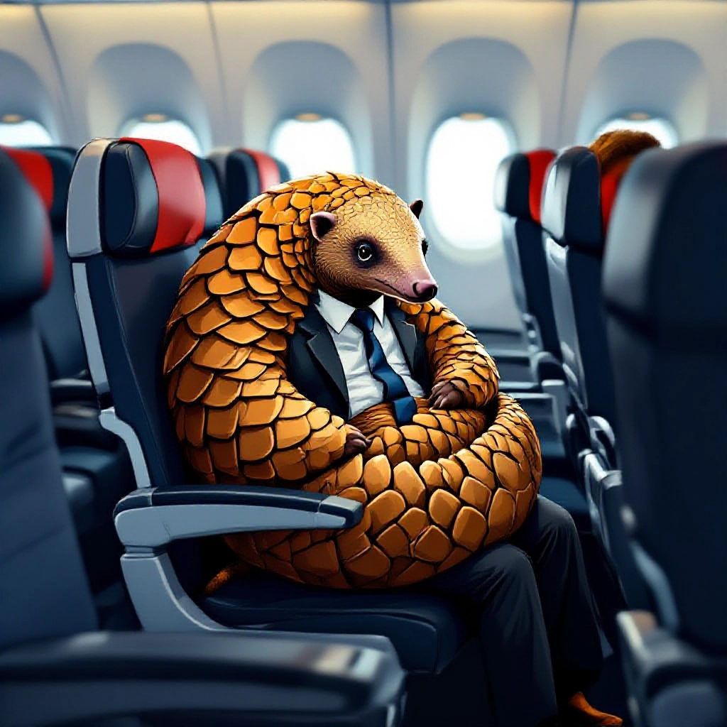 I Am a Pangolin Scale and I'm Begging You, Just Leave Me in Peace