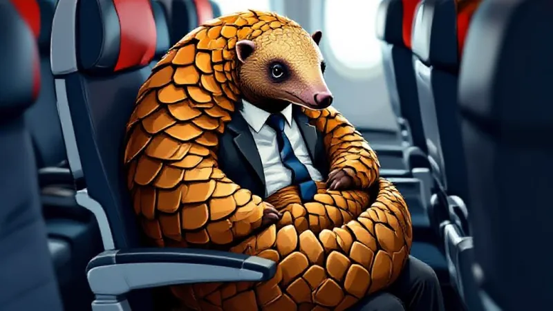 I Am a Pangolin Scale and I'm Begging You, Just Leave Me in Peace