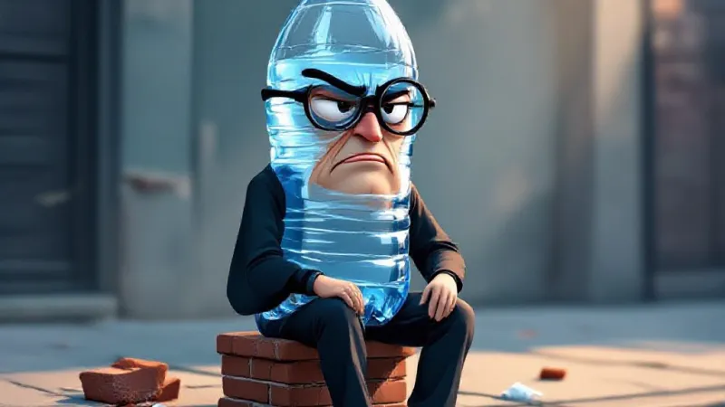 I Am a Discarded Water Bottle and I Judge Every Single One of You