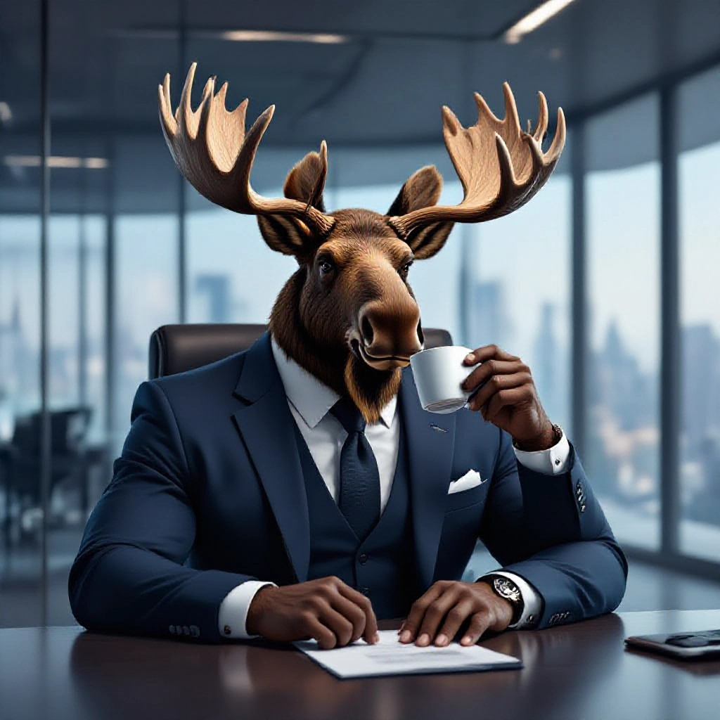 Corporate Moose Innovates 'Self-Harvesting' Post-Rut Nutrient Strategy