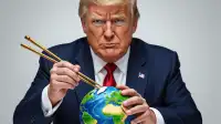 Trump Travels to China to Personally Resolve Global Crises, Secure 'Tremendous' Personal Deal.