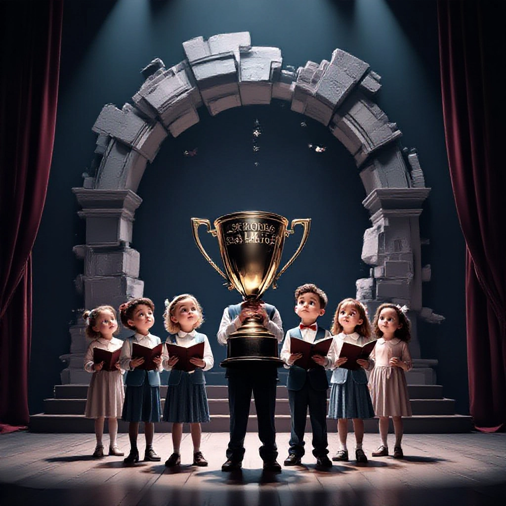 Local Children's Choir Dares to Perform Recognizable Melodies, Audiences Stunned by Familiarity