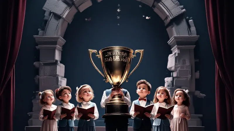 Local Children's Choir Dares to Perform Recognizable Melodies, Audiences Stunned by Familiarity